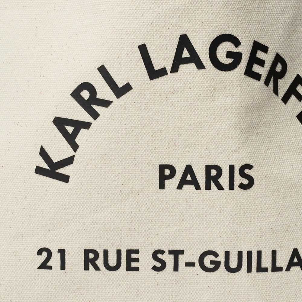 Női Karl Lagerfeld Rue St-guillaume Hordtáskák Bézs | YHT123859